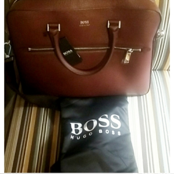 Hugo Boss Bags Mens Hugo Boss Signature Doc Laptop Bag Poshmark